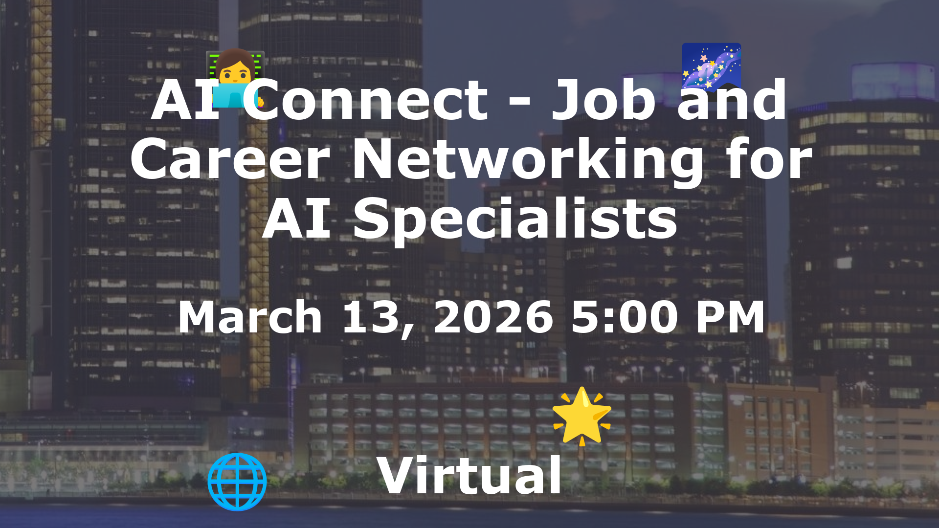 AI Connect - Job and Career Networking for AI Specialists event image